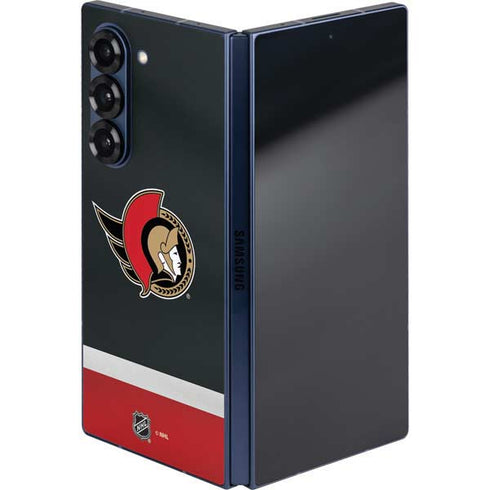 NHL Ottawa Senators Jersey Galaxy Z Fold6 Skin