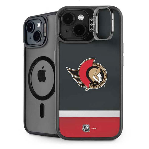 NHL Ottawa Senators Jersey iPhone 15 Kickstand Case