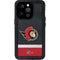NHL Ottawa Senators Jersey iPhone 15 Pro Waterproof Case