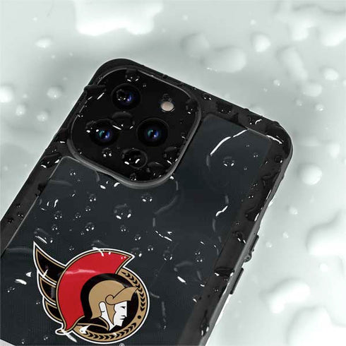 NHL Ottawa Senators Jersey iPhone 15 Pro Waterproof Case