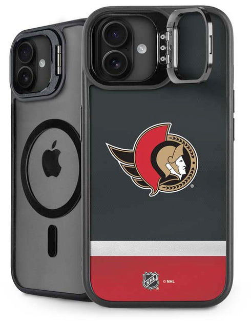 NHL Ottawa Senators Jersey iPhone 16 Kickstand Case