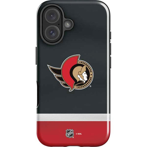 NHL Ottawa Senators Jersey iPhone 16 Plus Impact Case