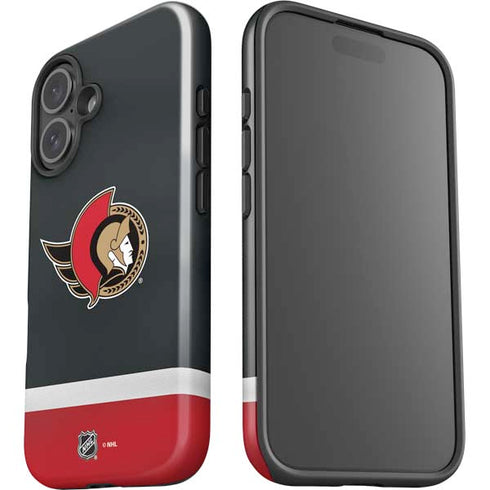 NHL Ottawa Senators Jersey iPhone 16 Plus Impact Case