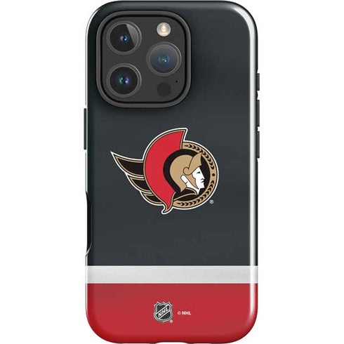 NHL Ottawa Senators Jersey iPhone 16 Pro Max Impact Case