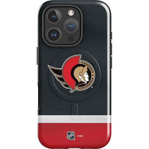 NHL Ottawa Senators Jersey iPhone 16 Pro Max Magsafe Impact Case
