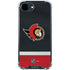 NHL Ottawa Senators Jersey iPhone 16e Clear Case