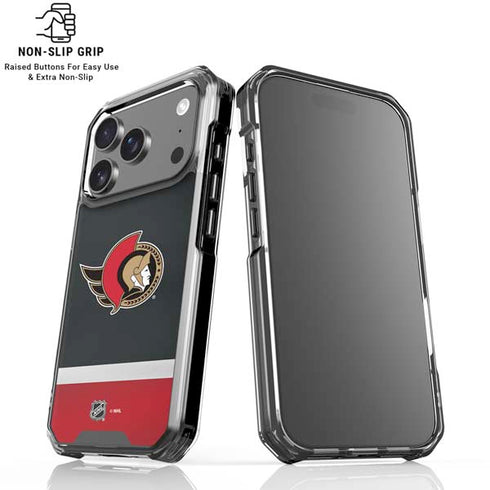NHL Ottawa Senators Jersey iPhone 18 Pro Clear Case