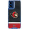 NHL Ottawa Senators Jersey Moto G 5G (2024) Clear Case