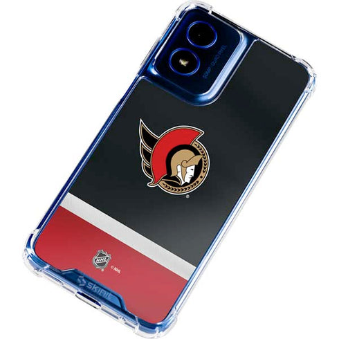 NHL Ottawa Senators Jersey Moto G 5G (2024) Clear Case