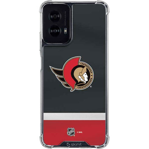 NHL Ottawa Senators Jersey Moto G Power 5G (2024) Clear Case