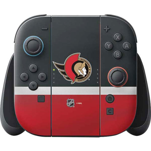 NHL Ottawa Senators Jersey Nintendo Switch 2 (2025) Joy-Con Controller Skin