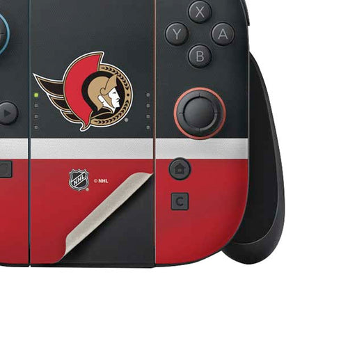 NHL Ottawa Senators Jersey Nintendo Switch 2 (2025) Joy-Con Controller Skin