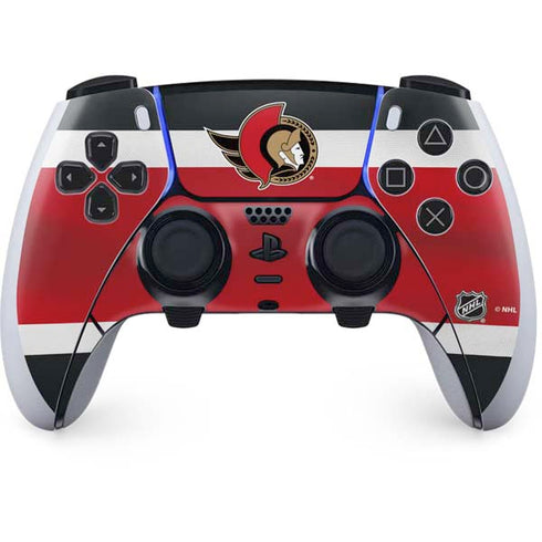 NHL Ottawa Senators Jersey PS5 DualSense Edge Pro Controller Skin