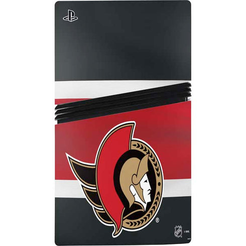 NHL Ottawa Senators Jersey PS5 Pro Console Skin