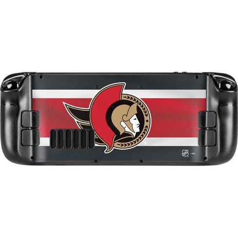 NHL Ottawa Senators Jersey Steam Deck Handheld Gaming Computer Skin