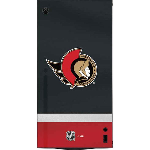 NHL Ottawa Senators Jersey XBox Series X Digital Edition Console Skin