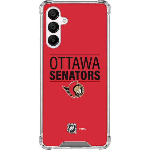 NHL Ottawa Senators Lineup Galaxy A16 5G Clear Case