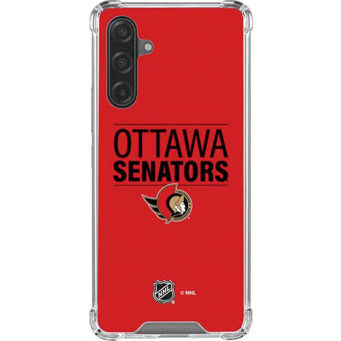 NHL Ottawa Senators Lineup Galaxy A17 Clear Case