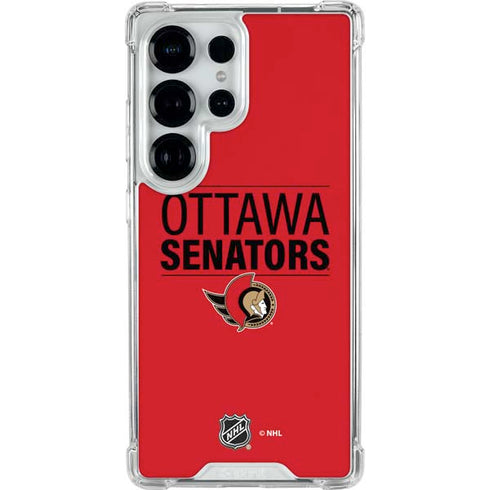 NHL Ottawa Senators Lineup Galaxy S25 Ultra Clear Case