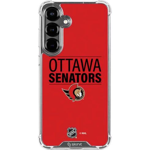 NHL Ottawa Senators Lineup Galaxy S26 Plus Clear Case