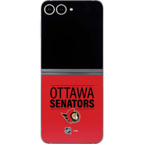 NHL Ottawa Senators Lineup Galaxy Z Flip6 Skin