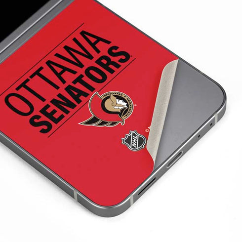 NHL Ottawa Senators Lineup Galaxy Z Flip6 Skin
