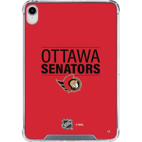 NHL Ottawa Senators Lineup iPad 11th Gen (2025) Clear Case