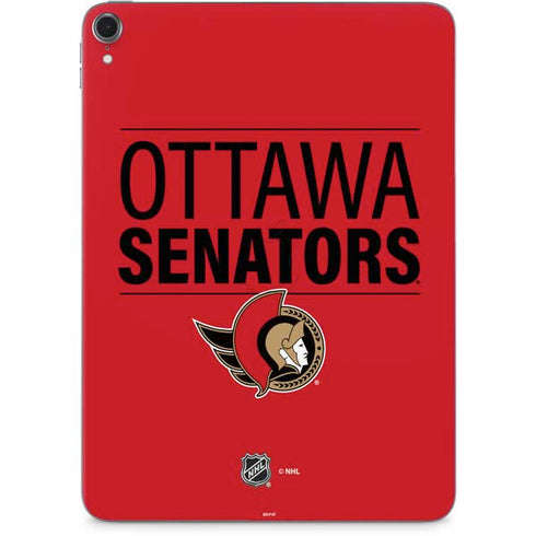 NHL Ottawa Senators Lineup Apple iPad Pro Skin