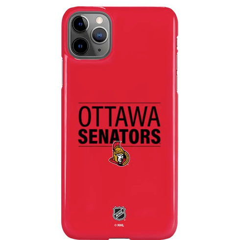 NHL Ottawa Senators Lineup iPhone Cases