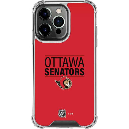 NHL Ottawa Senators Lineup iPhone 16 Pro Clear Case