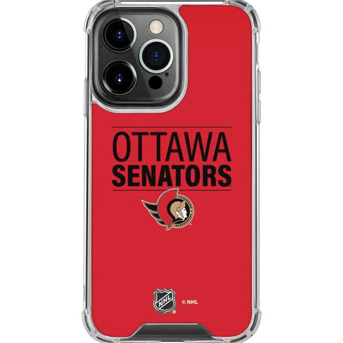 NHL Ottawa Senators Lineup iPhone 16 Pro Max Clear Case