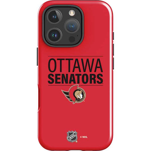 NHL Ottawa Senators Lineup iPhone 16 Pro Max Impact Case