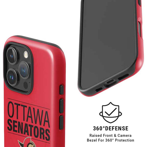 NHL Ottawa Senators Lineup iPhone 16 Pro Max Magsafe Impact Case
