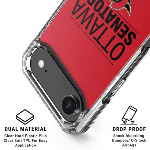 NHL Ottawa Senators Lineup iPhone 17 Air Clear Case