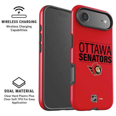 NHL Ottawa Senators Lineup iPhone 17 Air Magsafe Impact Case