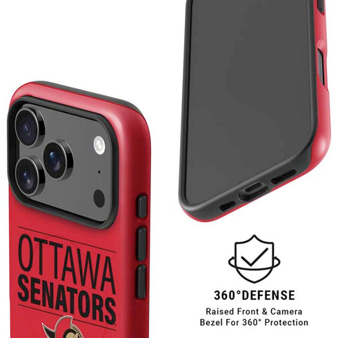 NHL Ottawa Senators Lineup iPhone 17 Pro Magsafe Impact Case