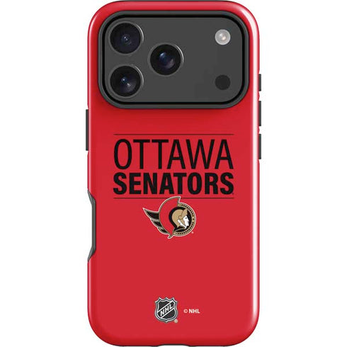 NHL Ottawa Senators Lineup iPhone 17 Pro Max Impact Case