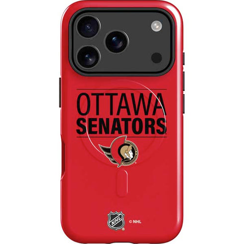 NHL Ottawa Senators Lineup iPhone 17 Pro Max Magsafe Impact Case