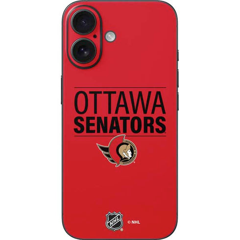 NHL Ottawa Senators Lineup iPhone 17 Skin