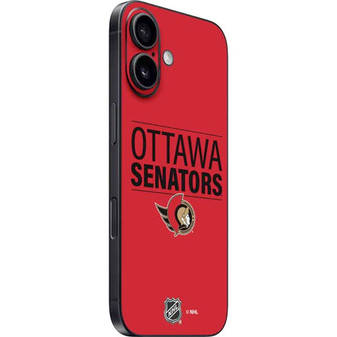 NHL Ottawa Senators Lineup iPhone 17 Skin