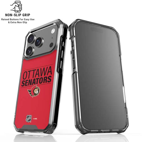 NHL Ottawa Senators Lineup iPhone 18 Pro Clear Case
