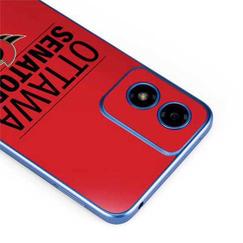 NHL Ottawa Senators Lineup Moto G Play 4G (2024) Skin