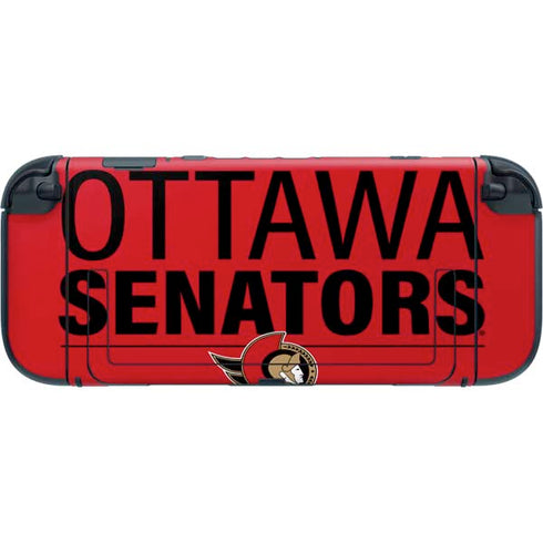 NHL Ottawa Senators Lineup Nintendo Switch 2 (2025) with Joy-Con Skin