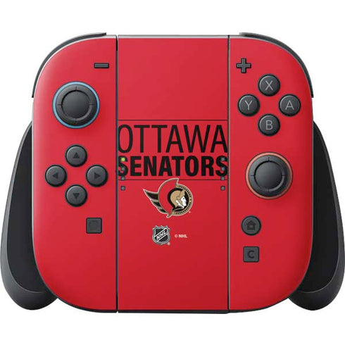 NHL Ottawa Senators Lineup Nintendo Skins
