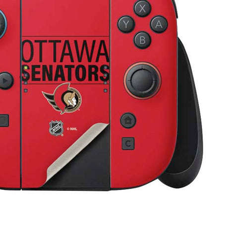 NHL Ottawa Senators Lineup Nintendo Switch 2 (2025) Joy-Con Controller Skin