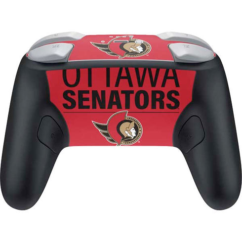 NHL Ottawa Senators Lineup Nintendo Switch 2 (2025) Pro Controller Skin
