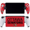 NHL Ottawa Senators Lineup PlayStation Portal Remote Player Skin