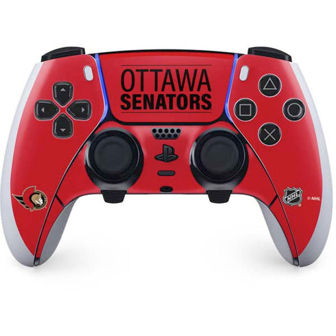 NHL Ottawa Senators Lineup PS5 DualSense Edge Pro Controller Skin