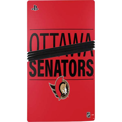 NHL Ottawa Senators Lineup PS5 Pro Console Skin