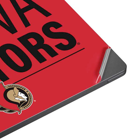 NHL Ottawa Senators Lineup Surface Laptop 7 15in Skin